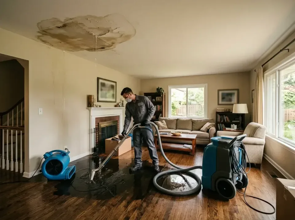 attic-pipe-burst-ceiling-drip-008 — frequently asked questions, Water Damage Restoration & Carpet Care in Kent, WA